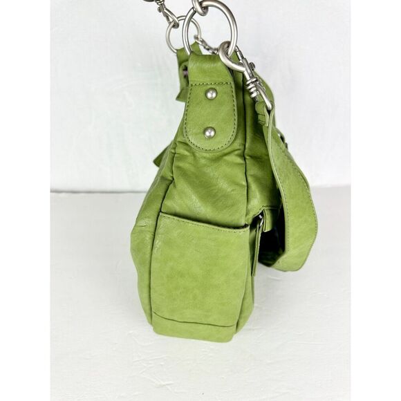 Kelly Moore B-Hobo Camera Bag Purse Green Photographer Crossbody Convertible - Picture 4 of 11